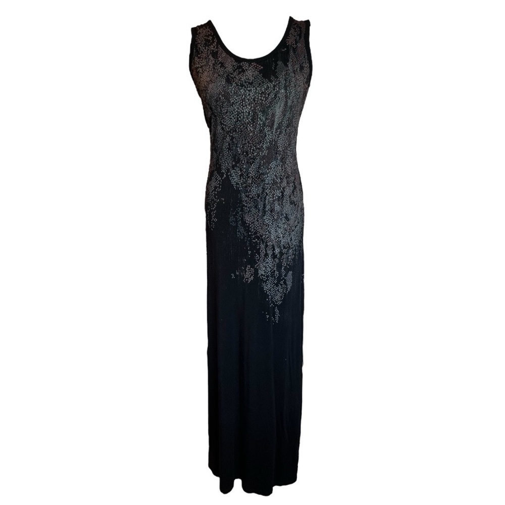 Calvin Klein Metallic Maxi Dress